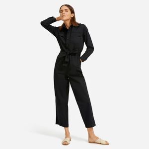 Everlane Utility Jumpsuit in black